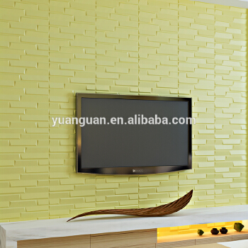 NEW 3D PE foam self adhesive decorative 3d wall paneling